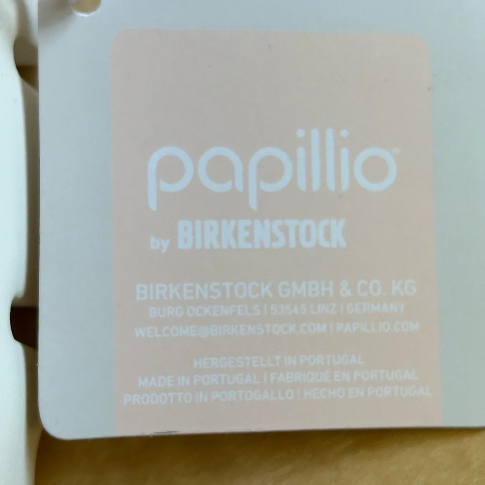 NWT in box Birkenstock Arizona Papillio chunky platform heel in size 8-8/12 - Picture 7 of 8